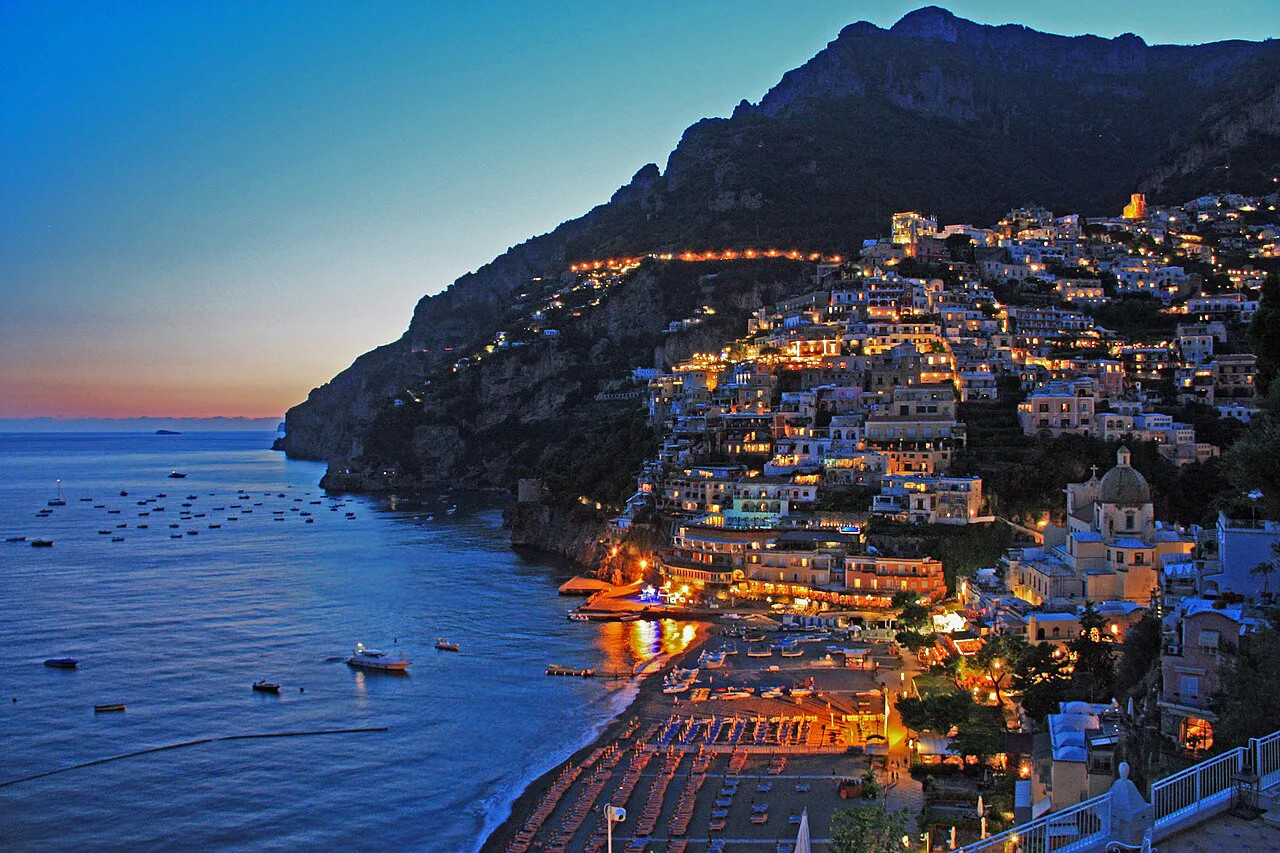 Positano Sunset, Amalfi Coast