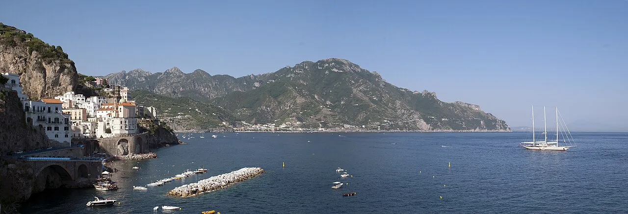 Amalfi Coast, Italy Panoramic