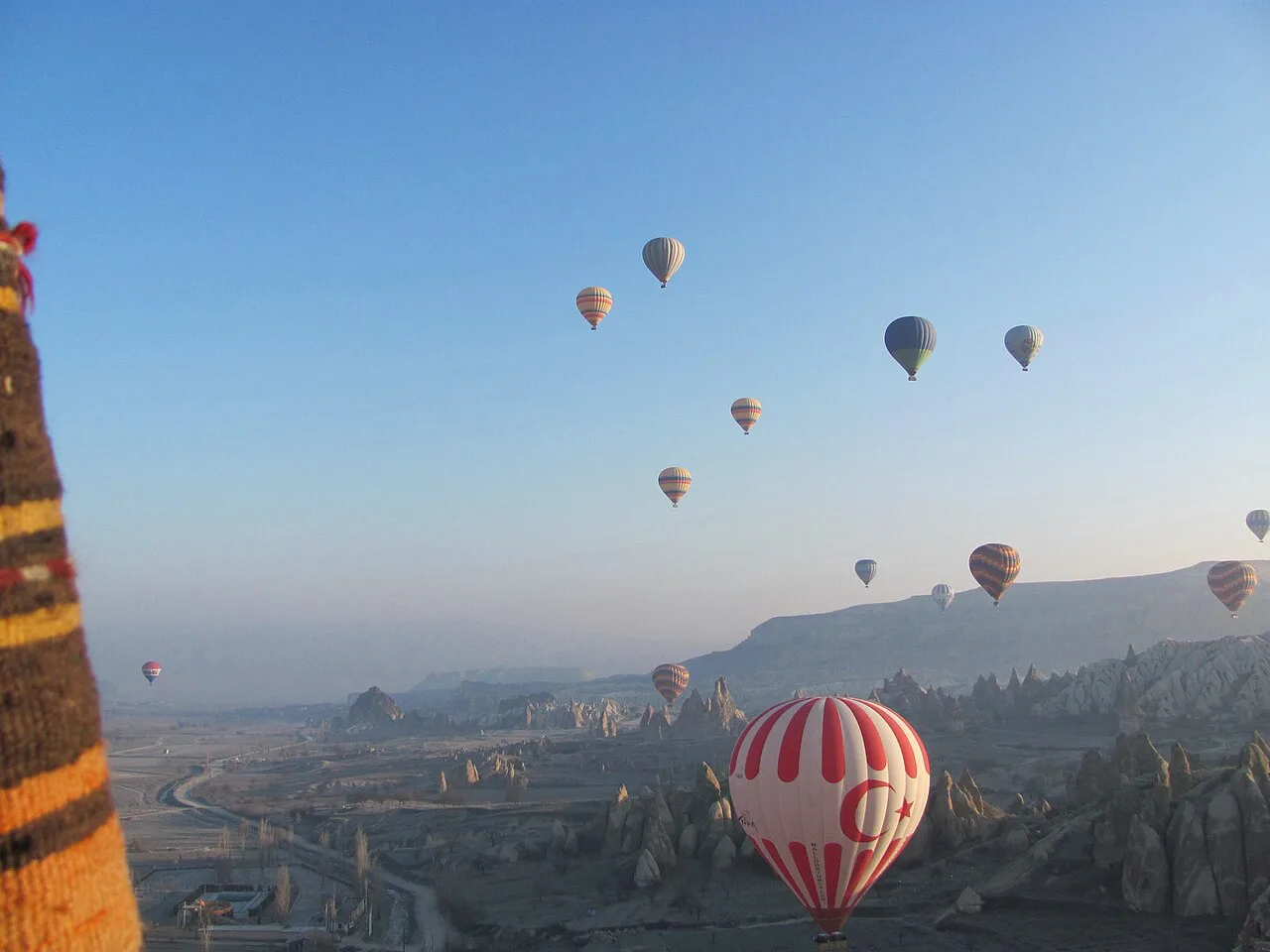 Hot Air Balloons over Cappadocia