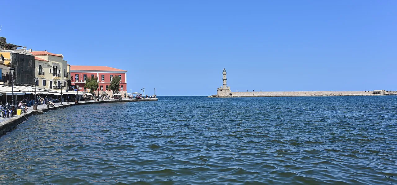 Chania, old harbour, Crete