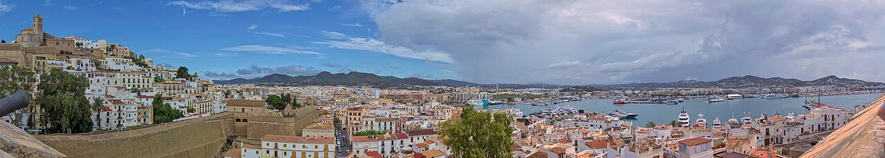 Eivissa Pano from Baluard de Santa Llúcia, Ibiza