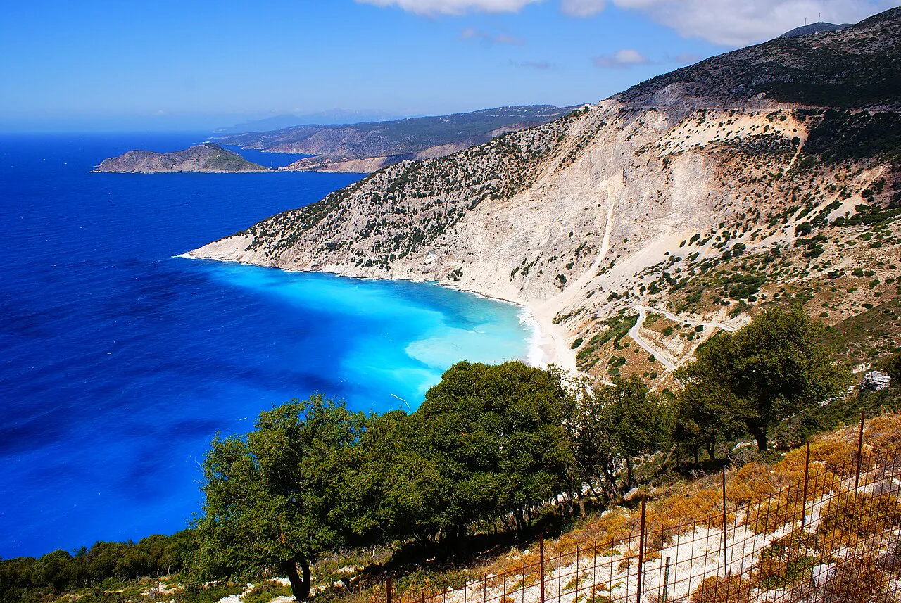 Myrtos from above, Kefalonia