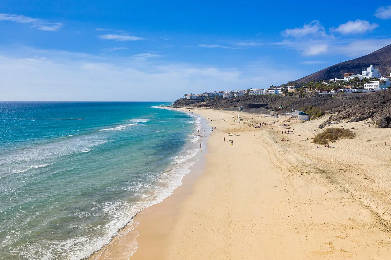 Playa Esquinzo-Butihondom on Fuerteventura, Canary Islands