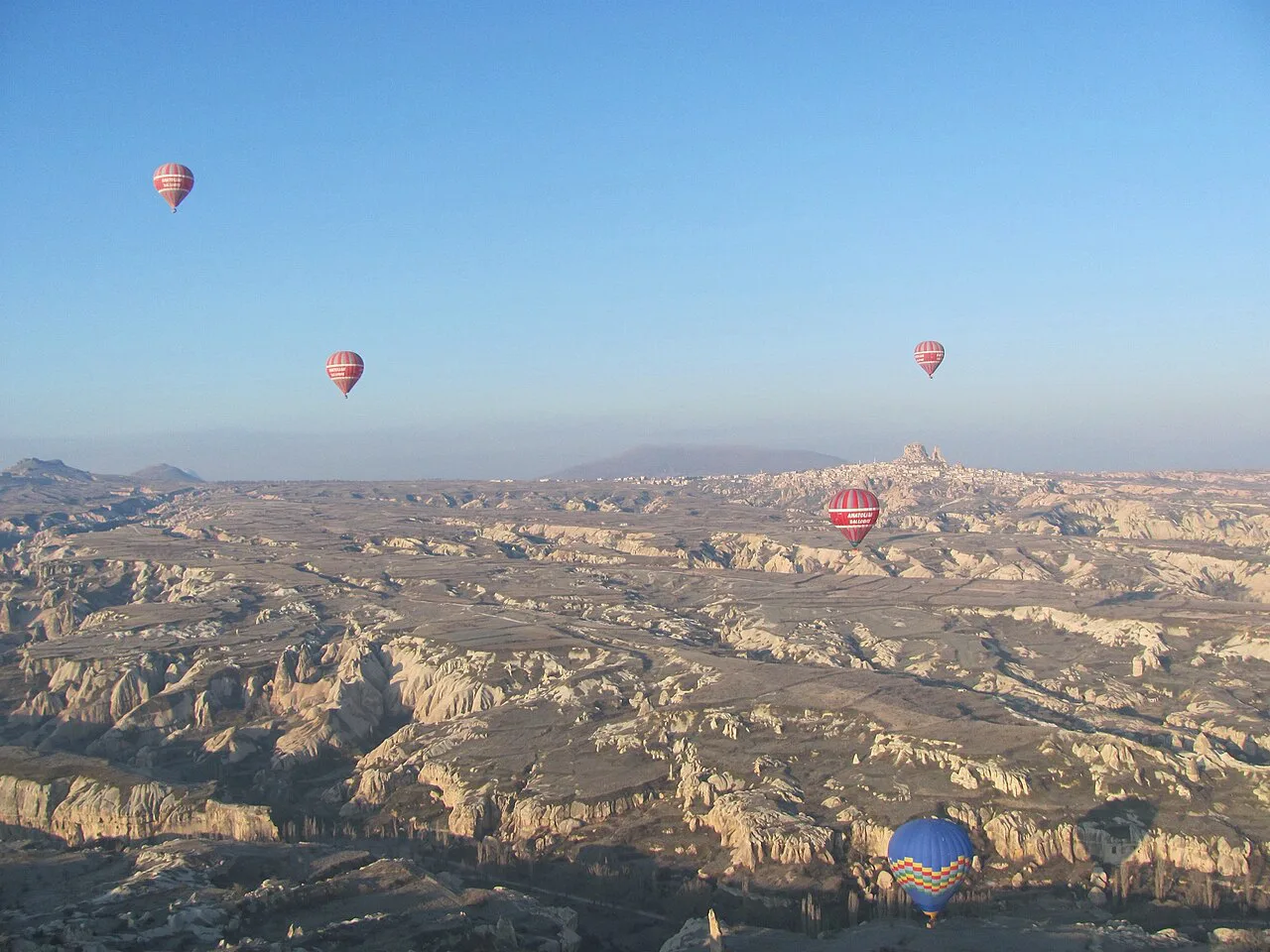 Hot Air Balloons over Cappadocia