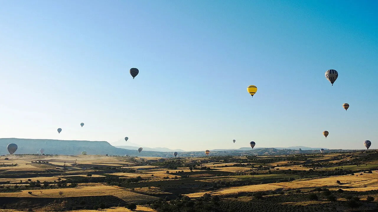 Air Balloons Over Cappadocia