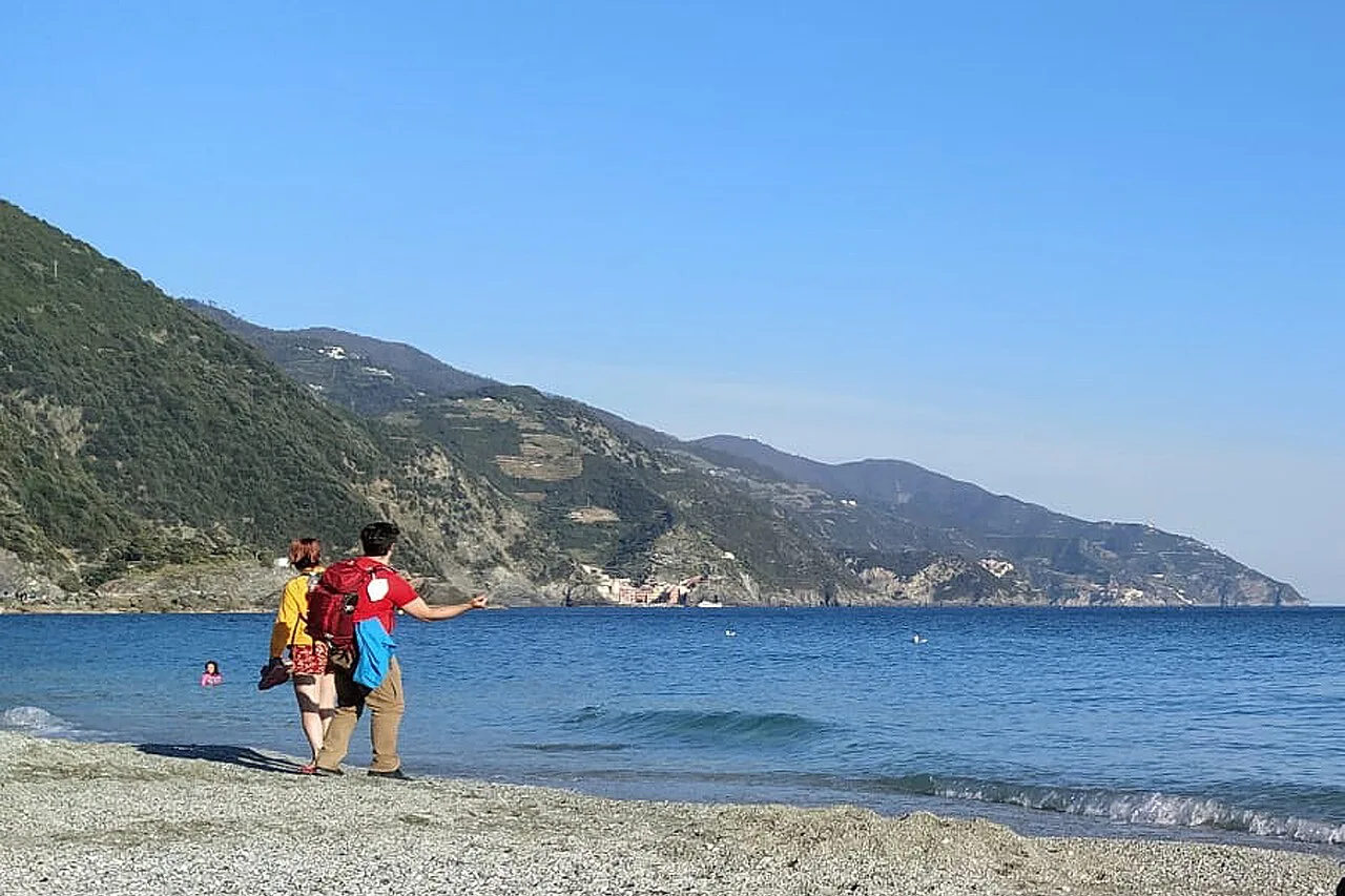 Cinque terre view and trekking
