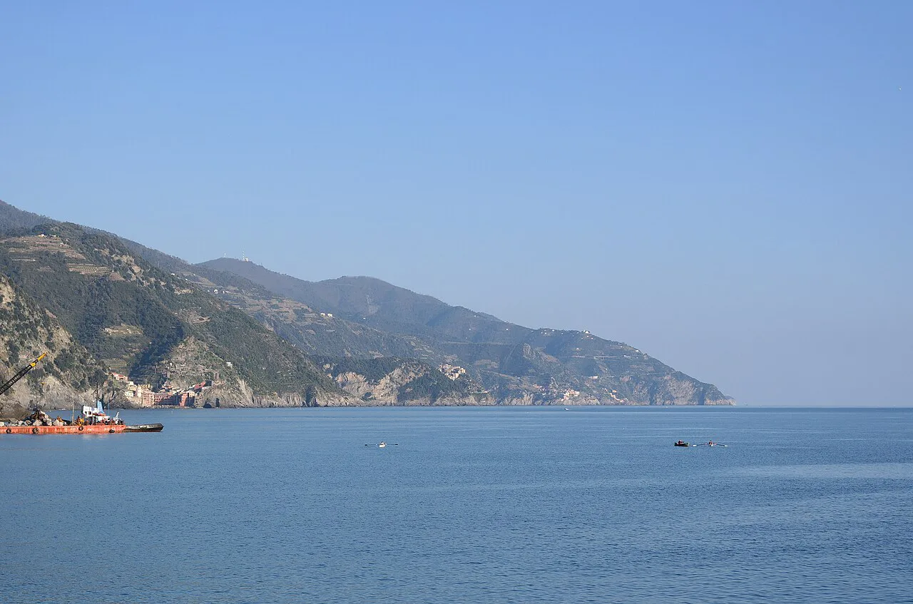 Panorama delle Cinque Terre da Monterosso