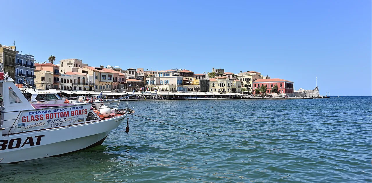 Chania, old harbour, Crete