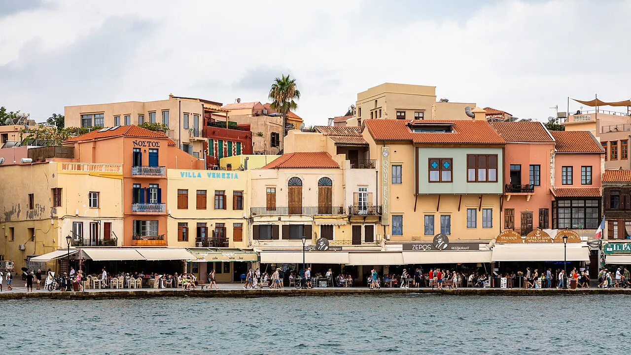 Crete, Chania, harbour