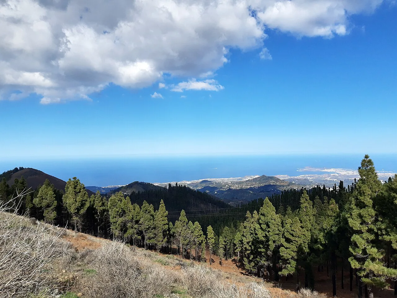 View to north-east coast, Gran Canaria