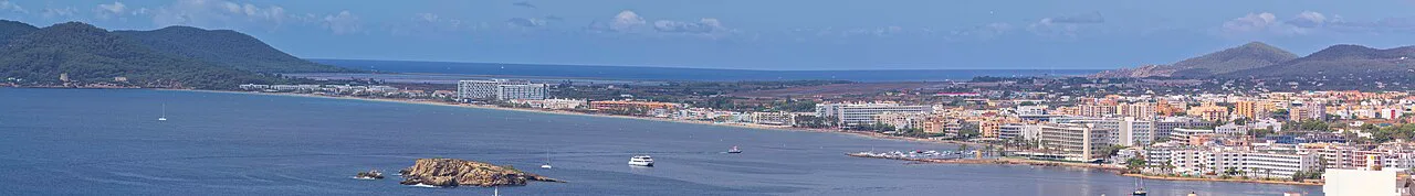 Eivissa Pano from Baluard de Sant Bernat (Dalt Vila) 250mm, Ibiza