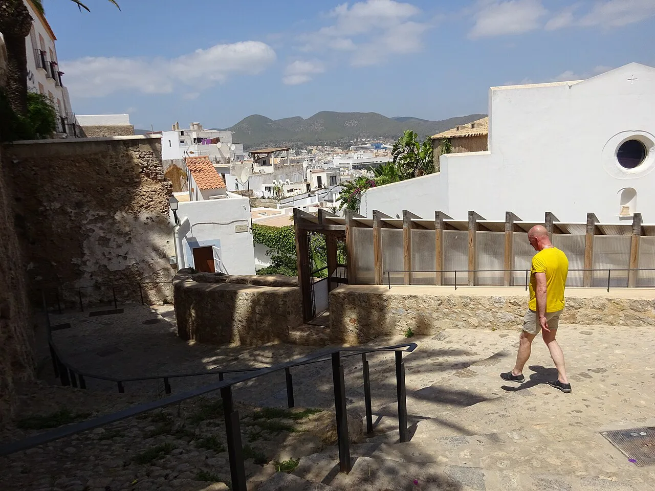 Street in Dalt Vila, Ibiza