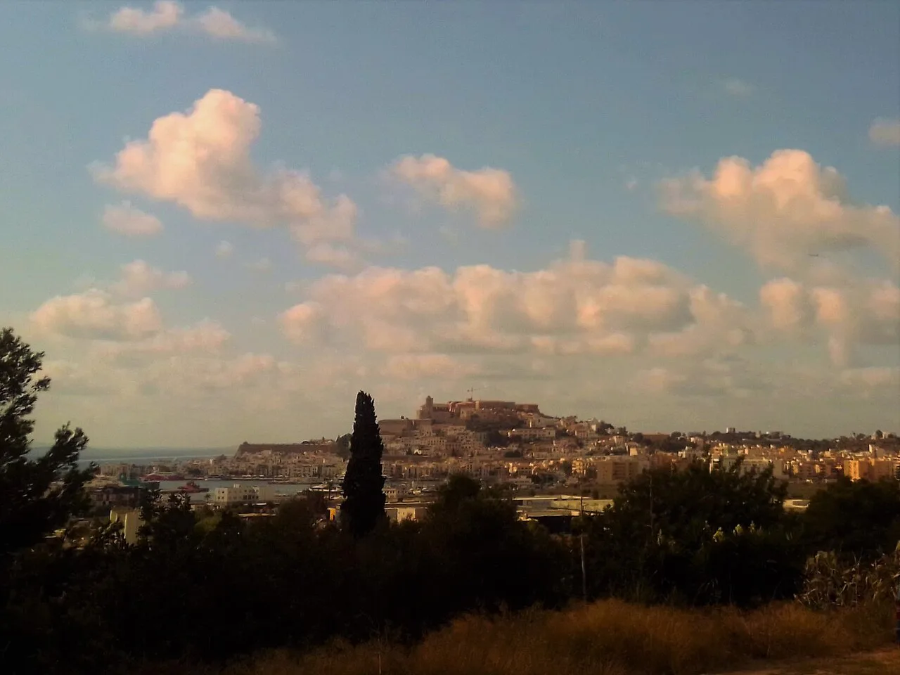 Dalt Vila from Puig d'en Valls, Ibiza