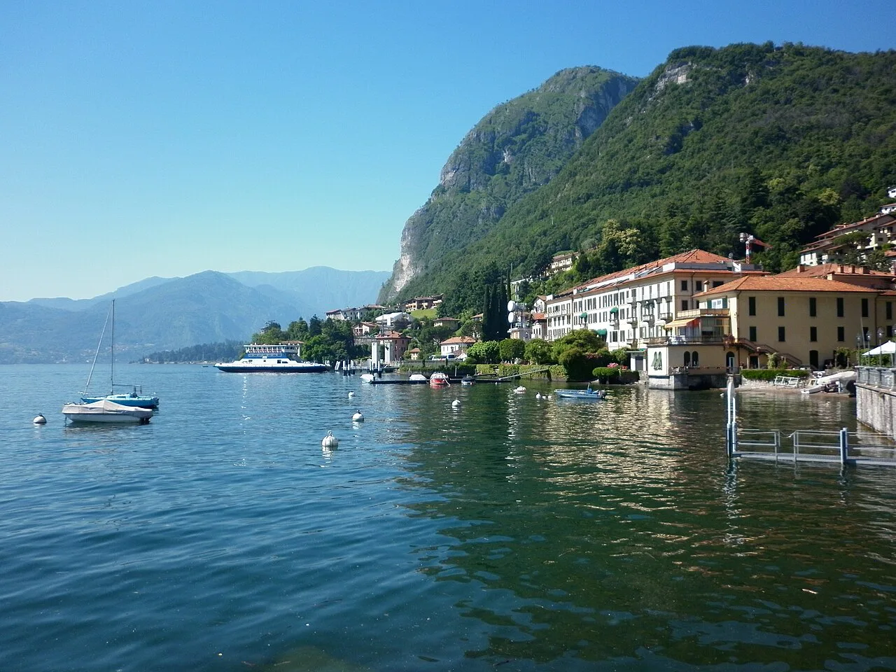 View of Menaggio and Lake Como