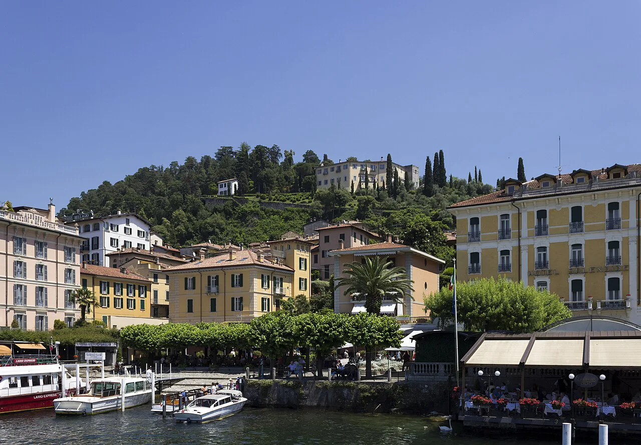 Bellagio, Coast view from lake Como
