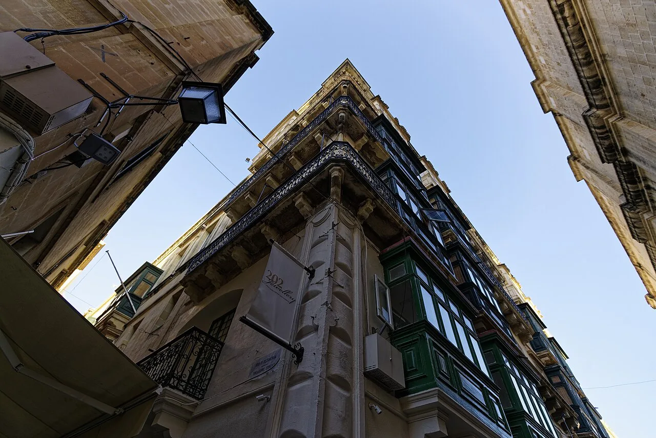 Malta, Valletta, St. Lucia Street, Treasure Street