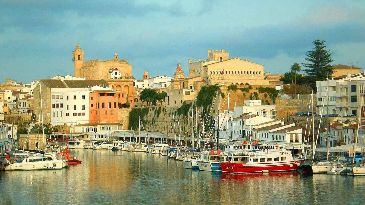 Ciudadela, en Menorca (Baleares, España)