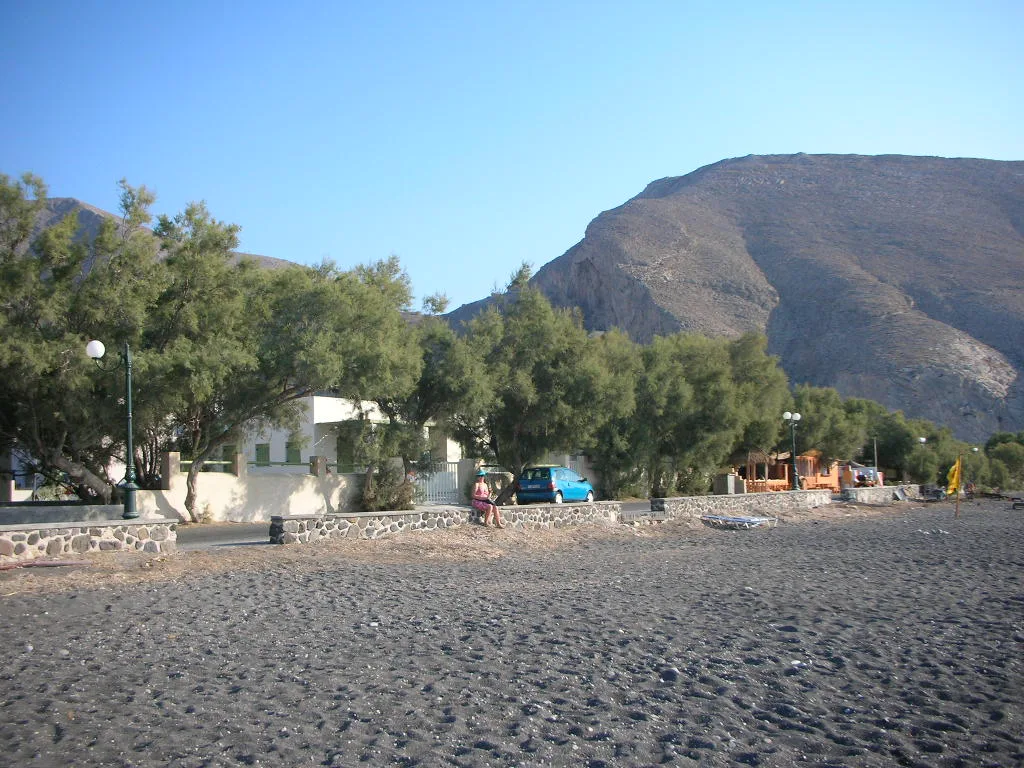 Perissa coast, Santorini