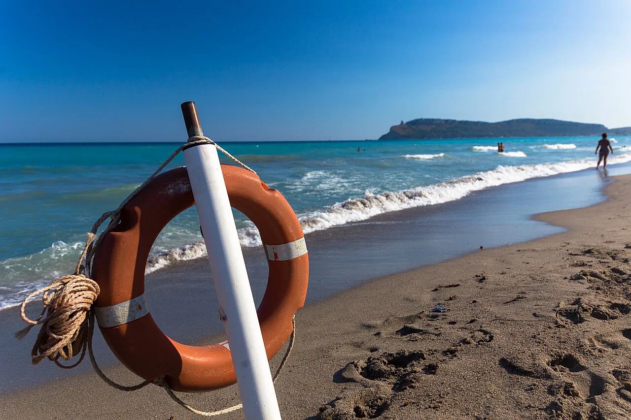 Poetto beach, Sardinia