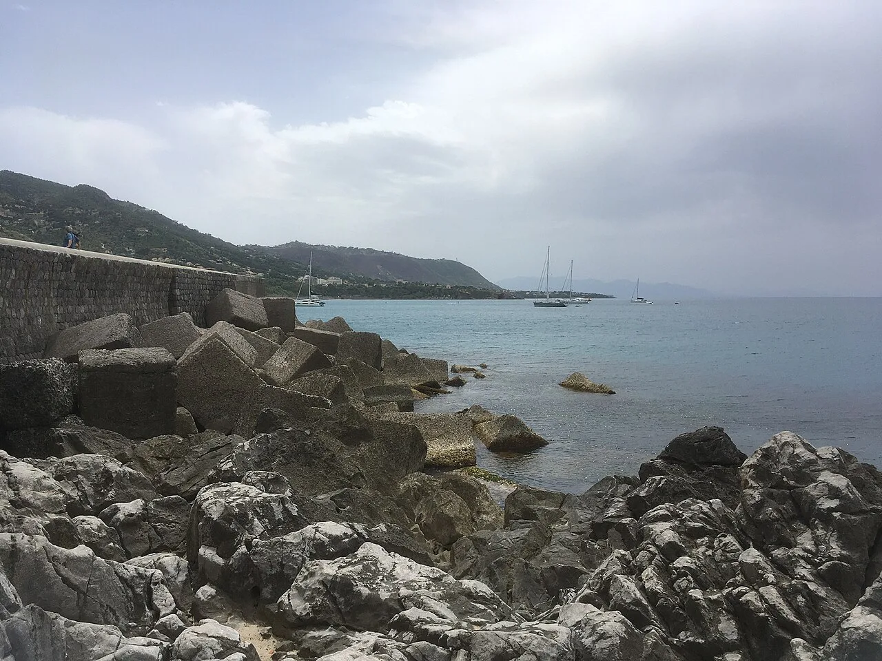 Cefalù veduta maggio f, Sicily